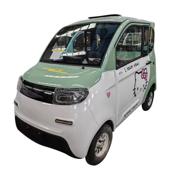 Green Mini Electric Car: Vollständig eingeschlossen, Allradfahrzeug für einen nachhaltigen Transport