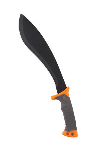 12" Plastic Handle Black Machete Knife