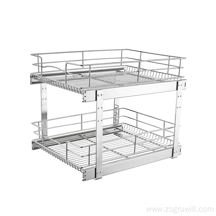 soft closed guide rail Dish basket