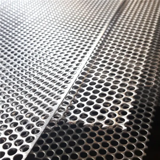 Stainless Steel Perforated Metal Mesh Sheet