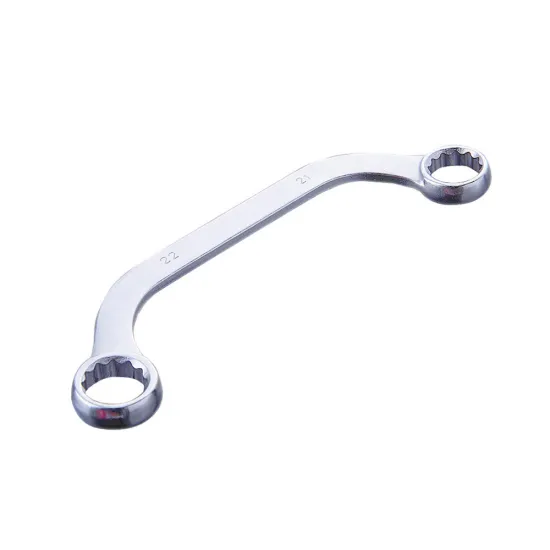 Heavy Duty Fully Polished C Type Ring Spanner in Full Sizes