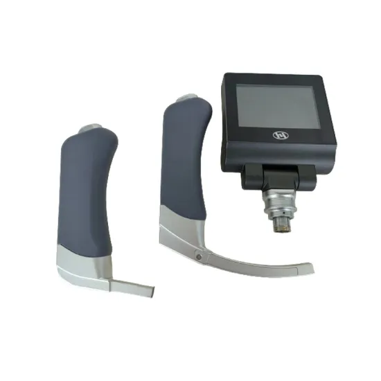 Disposable Portable Videolaryngoscope with 8 Size Blades for ENT Emergency