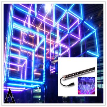 DMX Vertical 3D RGB Tube for Club Lighting