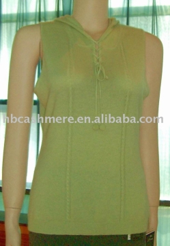 cashmere vest
