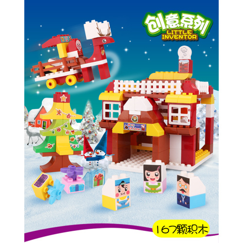 Brinquedos de blocos de construção de Natal Preschool Toy for Kids