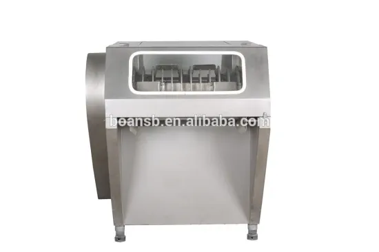 Stainless steel automatic frozen meat slicer cutting machine