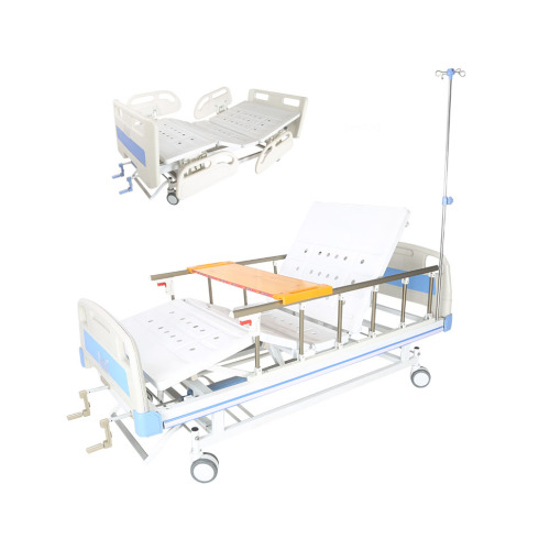 Lit d&#39;hôpital manuel différents types d&#39;instruments chirurgicaux