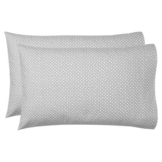 Egyptian cotton snow dot sheets