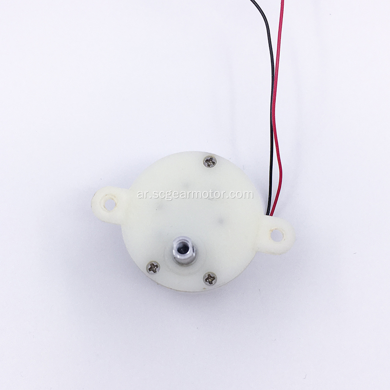 JS-30 البلاستيك محرك تخفيض التروس 5V 10RPM