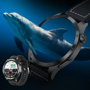 Najwyższej jakości AMOLED HD Screen EKG Smartwatch: Luksusowy fitness i zegarek sportowy z wodoodporną technologią IP68 dla mężczyzn i kobiet