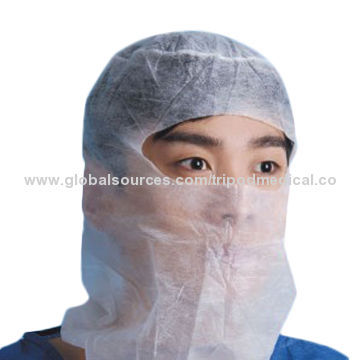 Color-coded Balaclava PP Hood, Idea for Food Handling