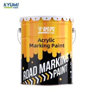 Acrylic Road Marking Paint for Traffic Line Coatings and Parking Lot Marking