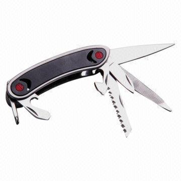 Pocket Knives, Made of Stainless Steel Tools, Plastic Handle, Available in Various Colors