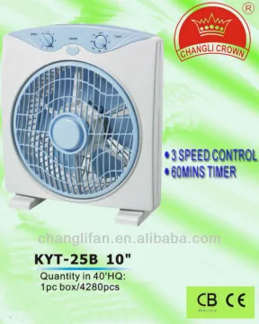 10 inch box fan