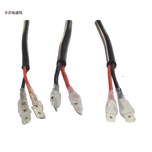 Lamp power for wire cable