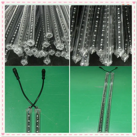 christmas decoration led meteor rain tube light