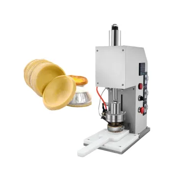 Dough Press Machine for Croute Tarte and Egg Tart Shell Formation