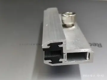 Double glass edge pressing block