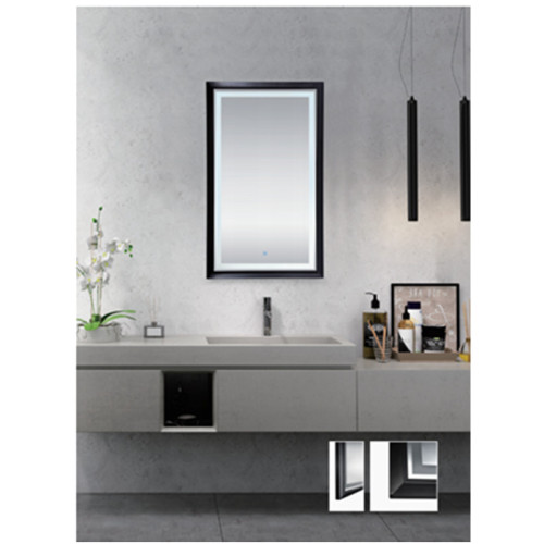 Specchio bagno LED rettangolare MH12