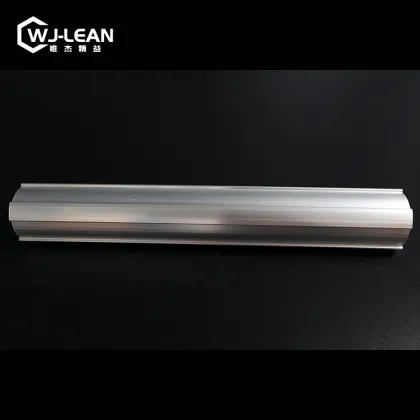 Low price length 4m diameter 43mm aluminum lean tube for lean pipe system