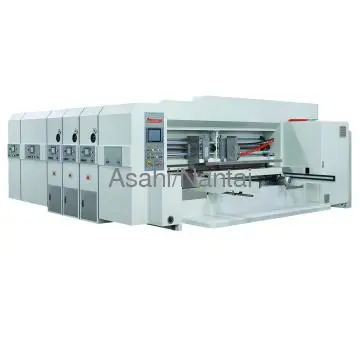 Carton Machine Flexo Printing Slotting Die-cutting with Stacker