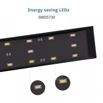 Luci a LED AQUIRIUM ACQUARIO ACQUA SULLA SUPER LINEA con staffa