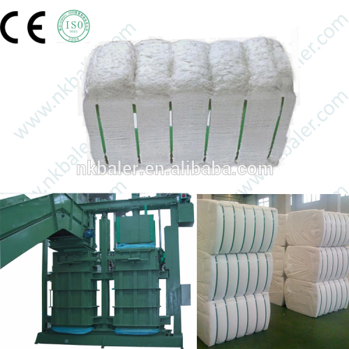 Top quality after sale service Used Clothing hydraulic baler