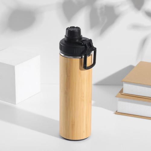 Bouteille d&#39;eau de bambou gratuite de 450 ml BPA