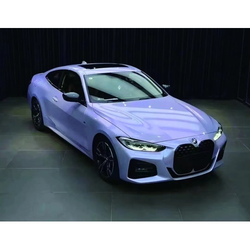 PET Liner Super Glossy Silver magic purple with air channel Car Wrapping Film