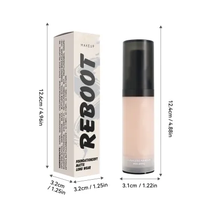 Private Label 30ml Waterproof Natural Liquid Foundation