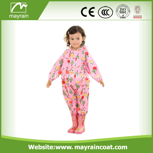 Nylon Rainsuit Full Print