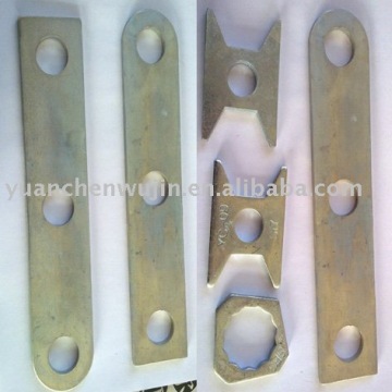 high-speed railway turnout parts as fastening plates