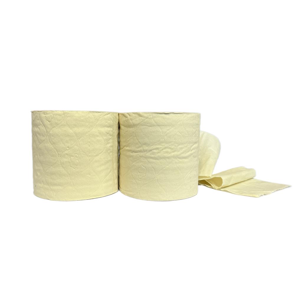 Private Label Toilettenpapier Natural Bambuszellstoff