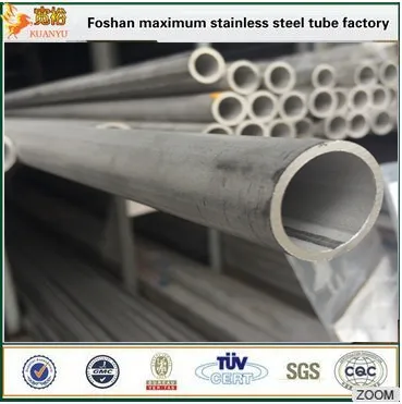 ASTM A312 tp316l welded pipe stainless steel pipe tolerances