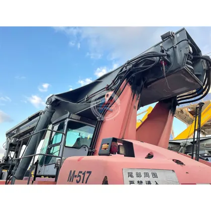 Used Kalmar DRF450-60S5K 45 Ton Container Reach Stacker for Port Transportation