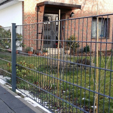 Galvanized Powder Coated Double Wire Mesh Fence
