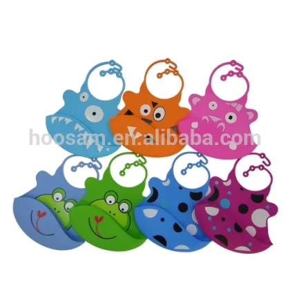 lovely food-grade large baby bibs,silicone baby bibs,funny baby bibs