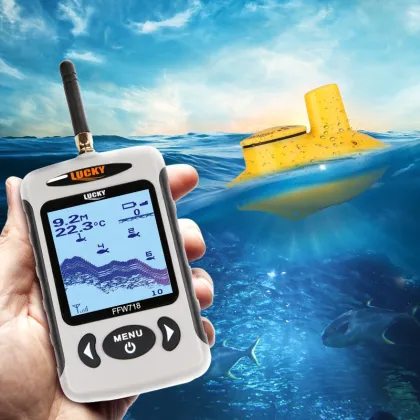 Echo Fishing Detector: LCD Fish Finders and Sonar Alarms for Lake and Sea Fishing Tackle