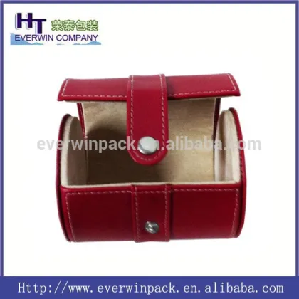 2015 new design luxury leather tie/scarf case