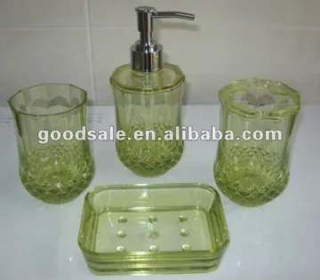Plastic Bathroom Set