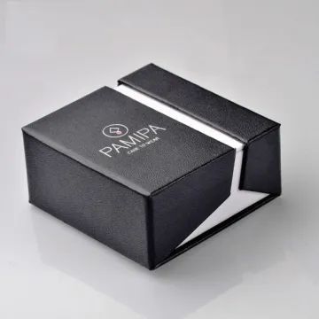 New Style Black Cardboard Jewelry Gift Paper Box