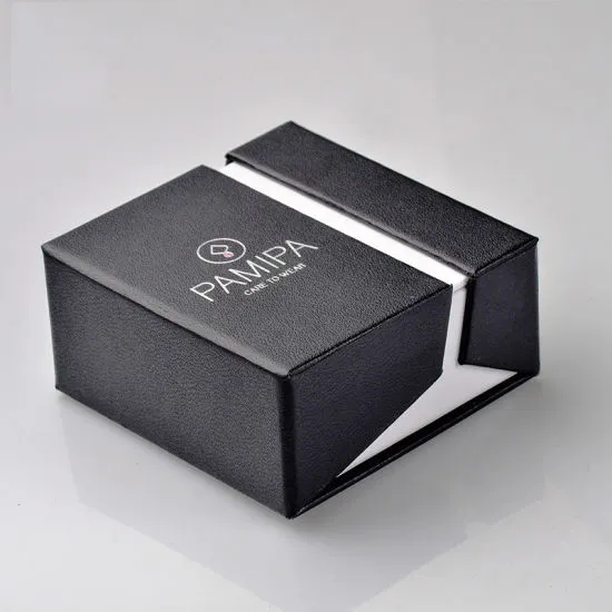 New Style Black Cardboard Jewelry Gift Paper Box