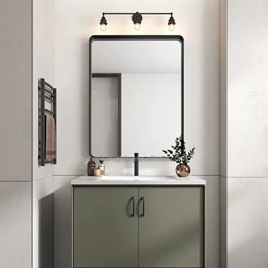 Decorative Wall-Mounted Rectangular Framed Mirror: Enhancing Style and Function in Your Bathroom