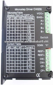 CW230 cheap Stepper motor driver, 0.9A-3A, 18Vdc~40Vdc