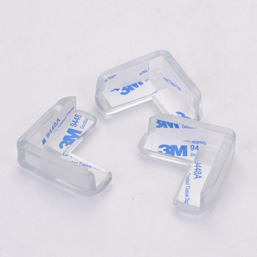 4Pcs Child Baby Silicone Safety Protector Table Corner Protection From Children Anticollision Edge Corners Guards Cover for Kids