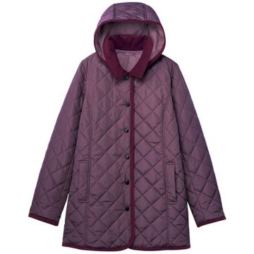 Ladies Quilted Coat With Padding Winter Warm