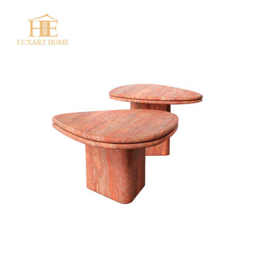 Modern Nordic Round Marble Coffee Table