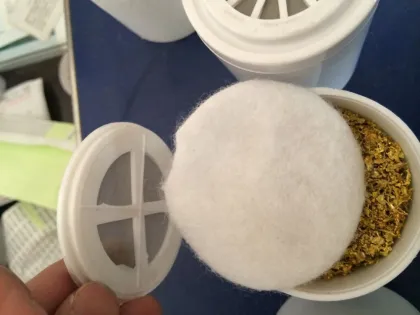 KDF shower head water filters