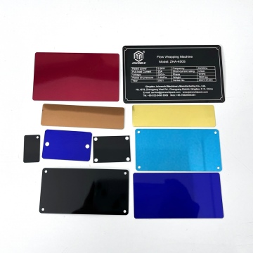 Customizable Black Paint Aluminum Label Machine Nameplates