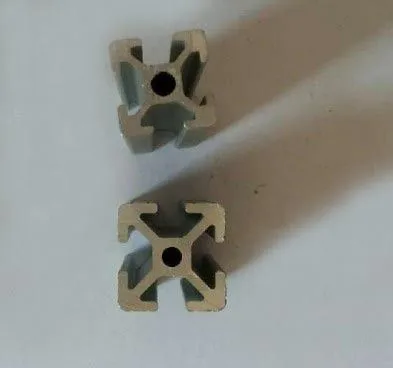 6063-t5 Aluminum Assembly Line , Anodized Extruded Aluminum Framing System With Cutting